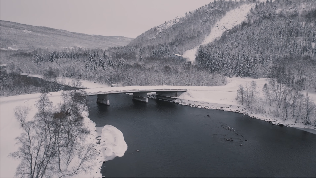 Elvelund, Salangen Norway a great river for fishing.